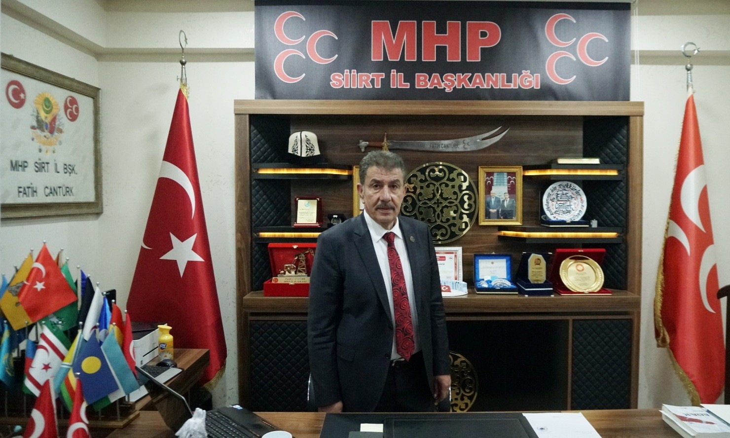 MHP Siirt İl Başkanı Cantürk: “Karşınızda eski Türkiye yok, haddinizi bilin”