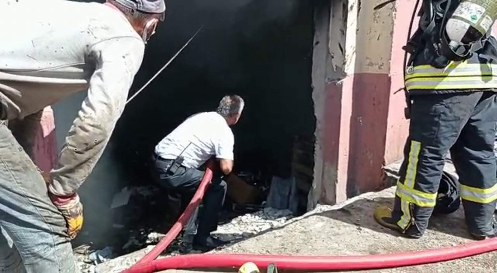 Siirt’te yakıt kazanlarında çıkan yangın itfaiye ekiplerince söndürüldü
