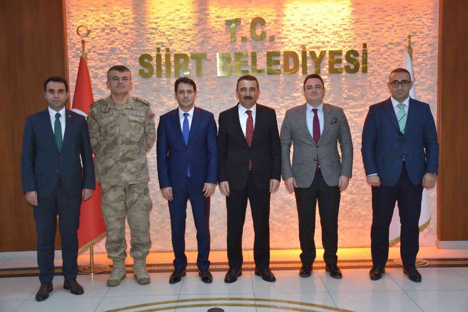 Cumhuriyet Başsavcısı Mustafa Çelenk’ten, Vali Hacıbektaşoğlu’na nezaket ziyareti